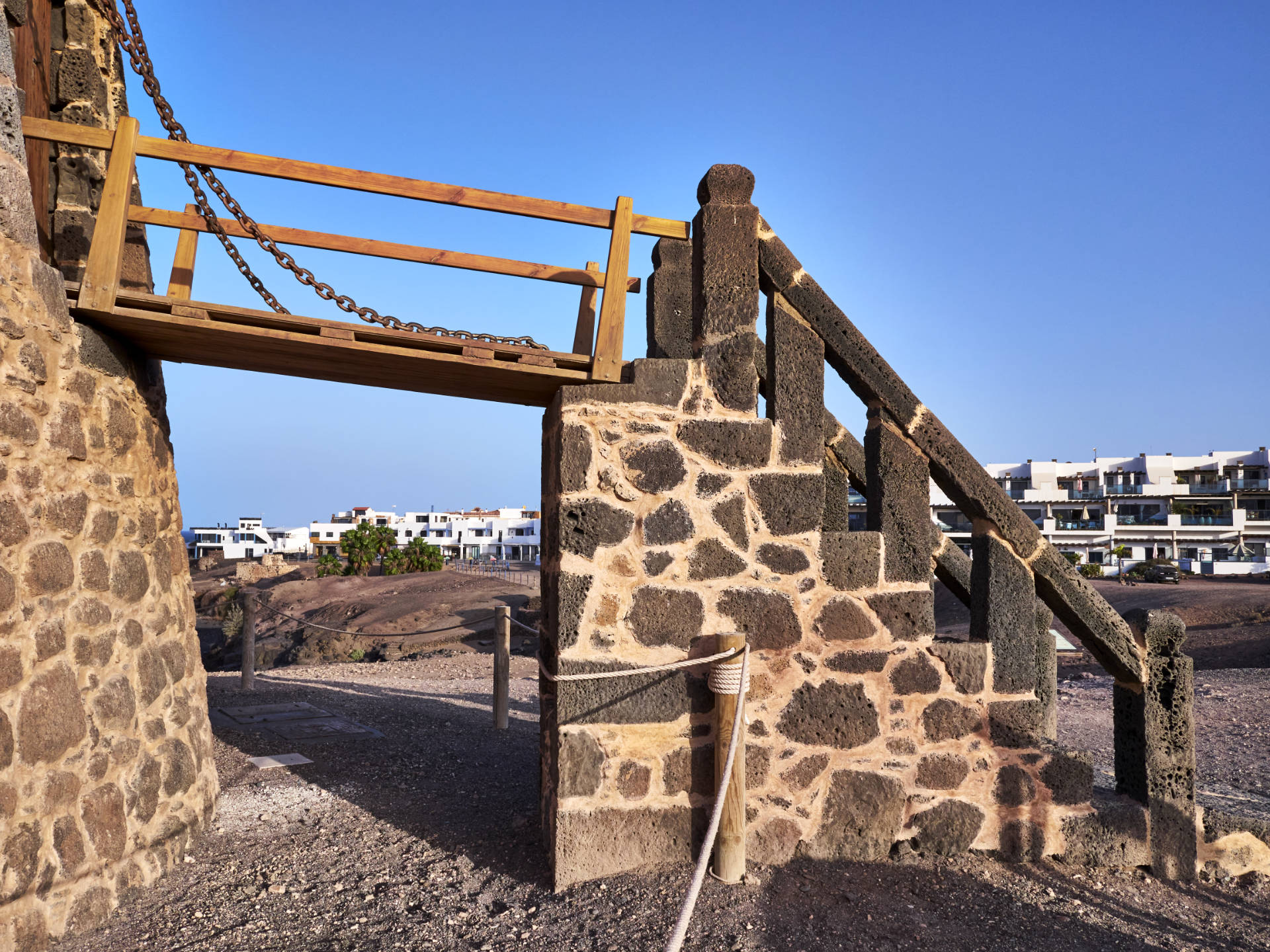 Castillo de Rico Roque o Torre de El Tostón, El Cotillo, Fuerteventura.