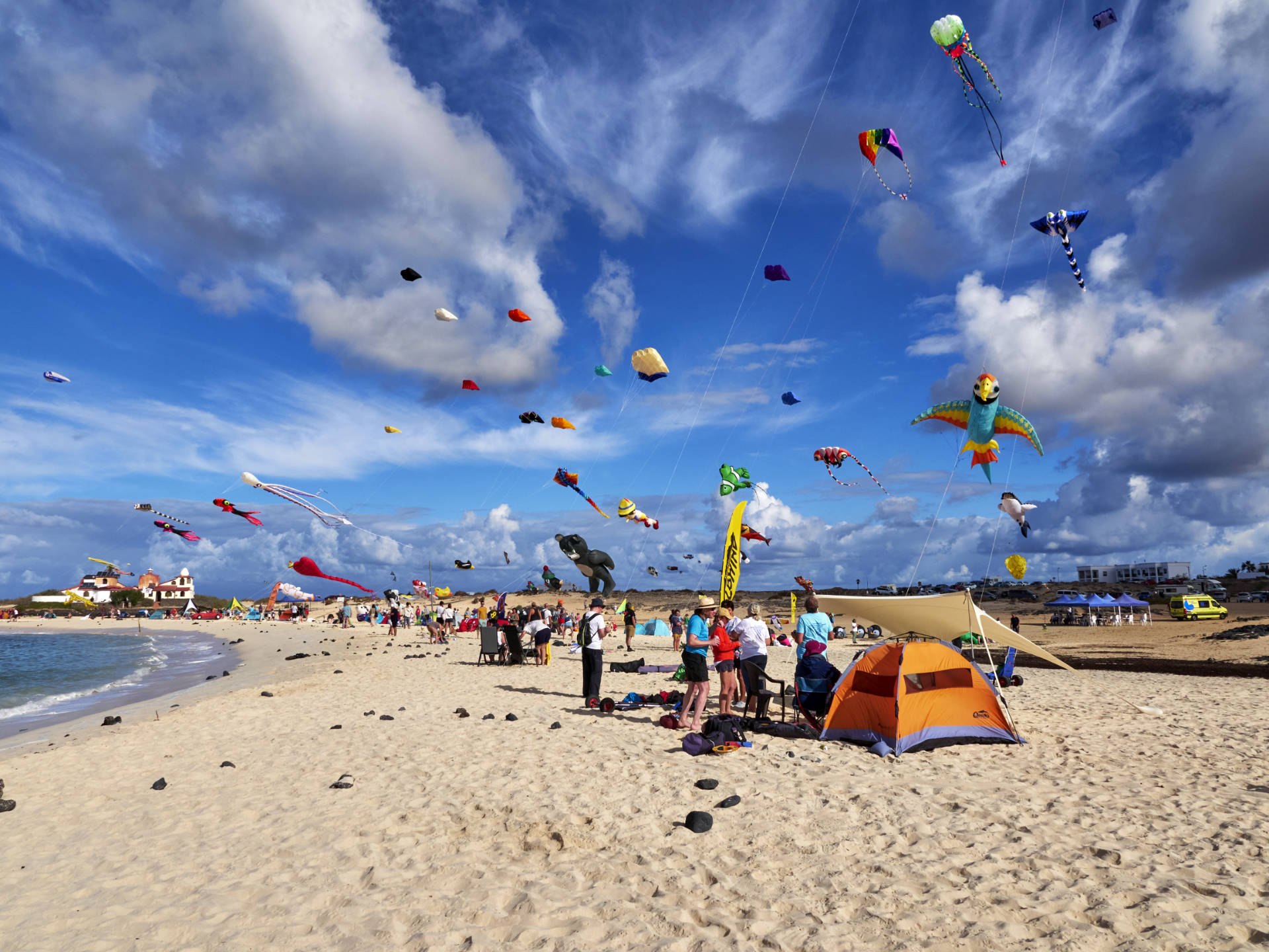 Impressionen vom Drachenfestival auf Fuerteventura 2024 – 37. Festival Internacional de Cometas.