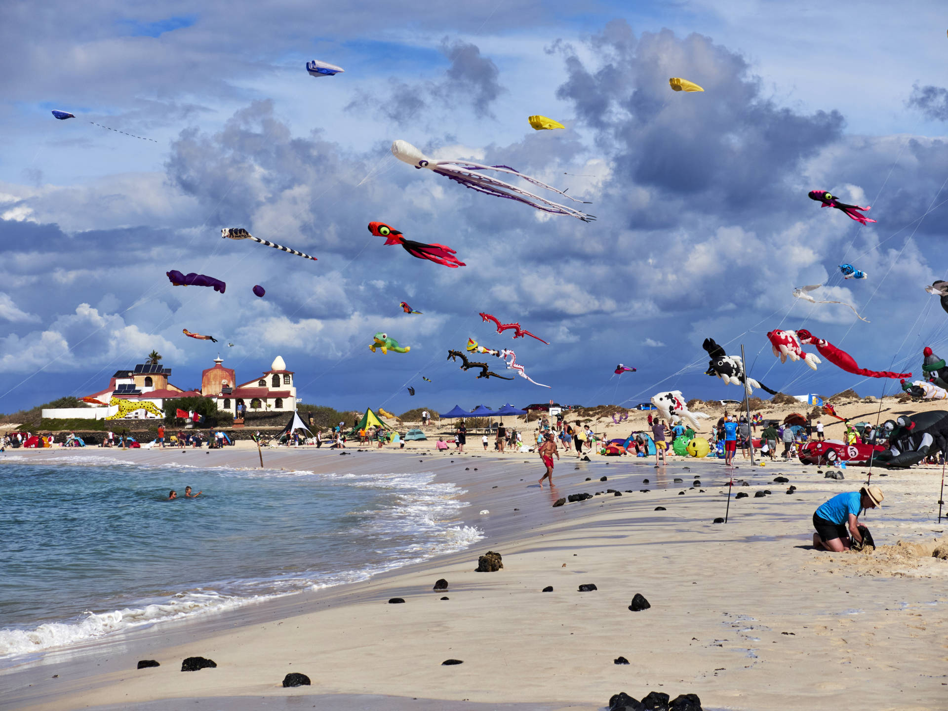 Impressionen vom Drachenfestival auf Fuerteventura 2024 – 37. Festival Internacional de Cometas.