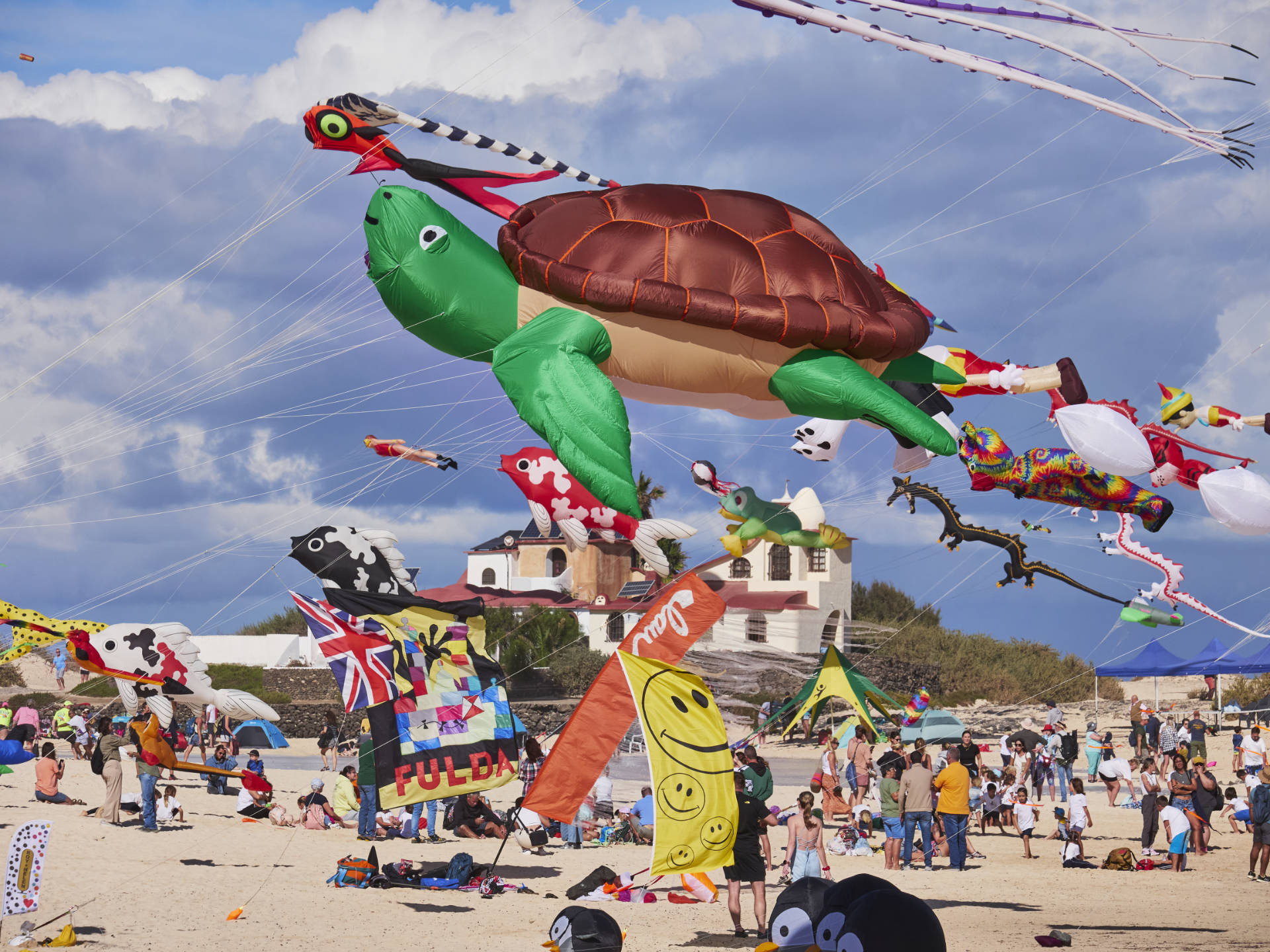 Impressionen vom Drachenfestival auf Fuerteventura 2024 – 37. Festival Internacional de Cometas.