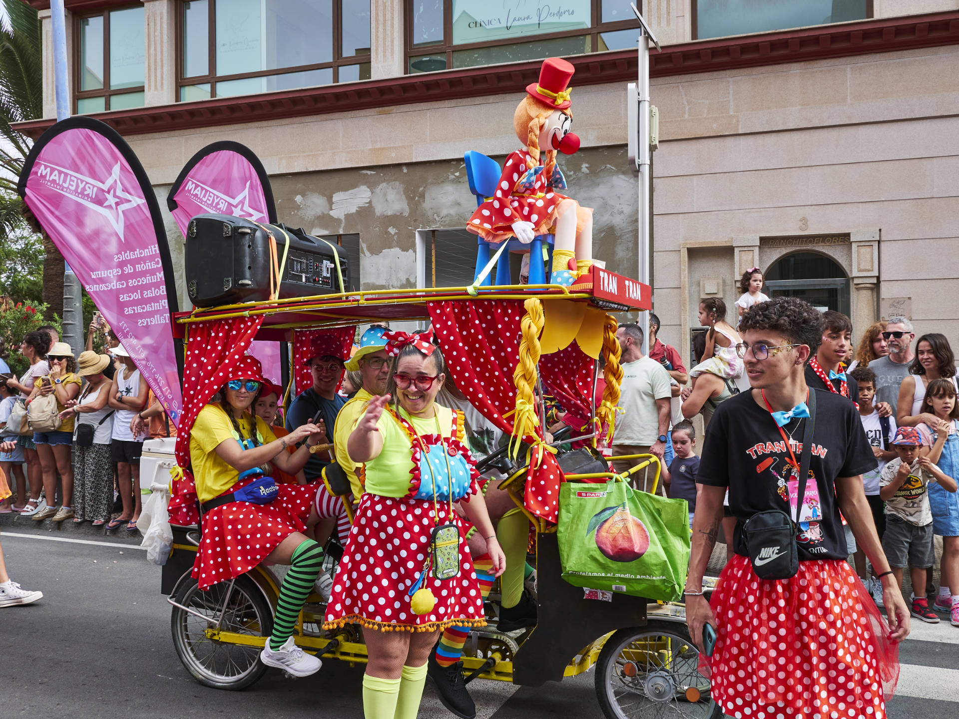 El Festival Internacional de Payasos de Gran Tarajal Tran Tran 2024.